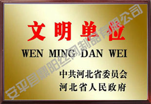 安平县鼎阳丝网_资质荣誉